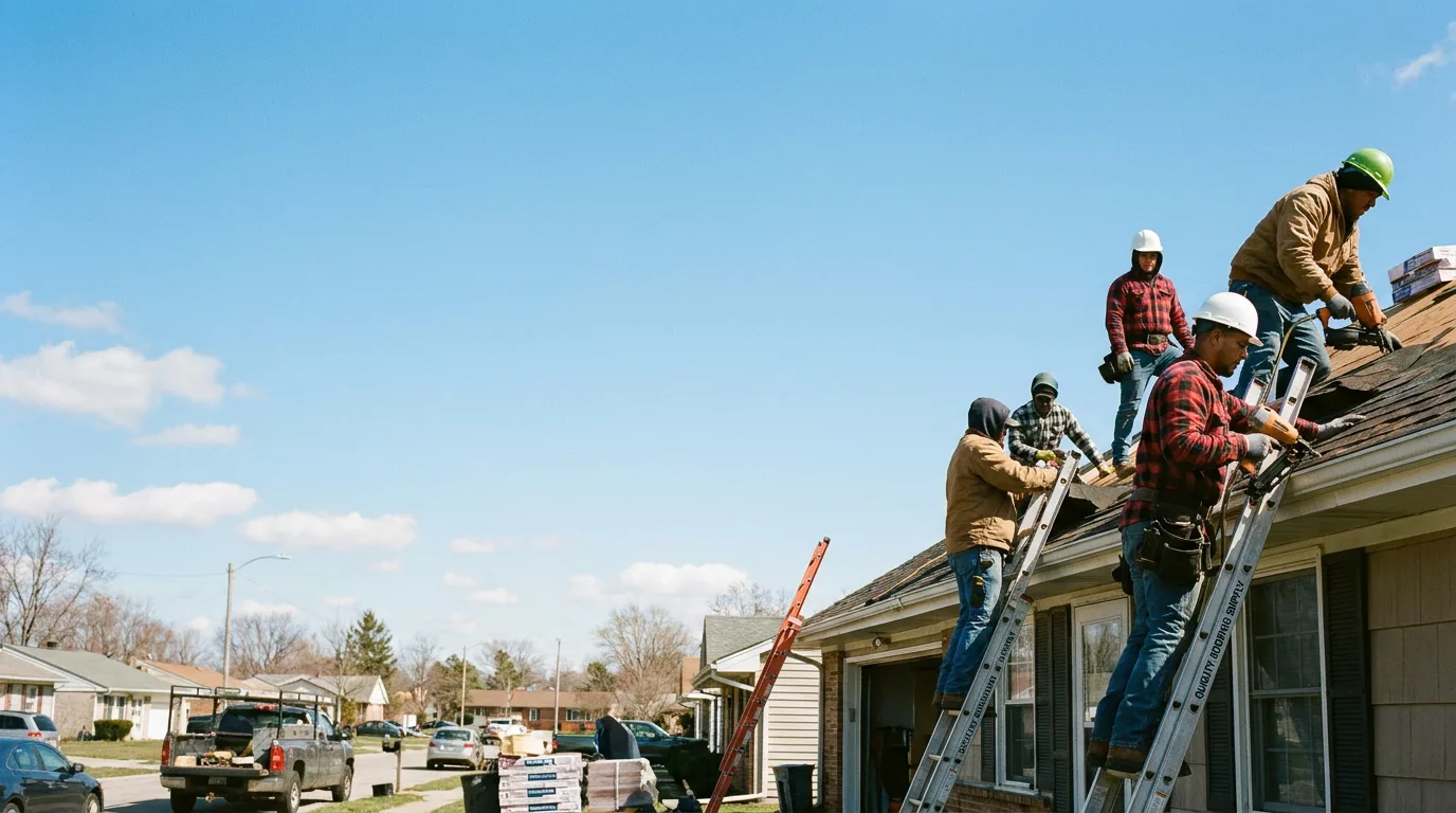 Roofing in Lambertville, MI near me
